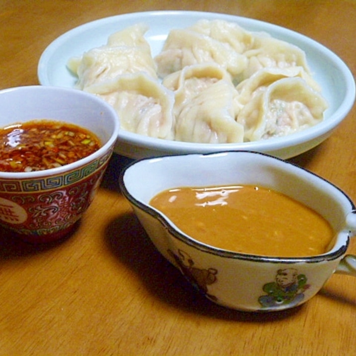 水餃子のたれ　（ゴマ味＆しょうゆ味）